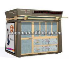 BKH-47 steel information kiosk shelter customized